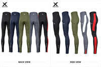 Pantalones de Ciclismo Unisex X Sports City Premium, Ajuste Aerodinámico, Secado Rápido, Transpirables, Anti-UV, Elásticos en Cuatro Direcciones, Poliéster/Nailon