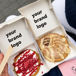 Custom Logo Size Eco-Friendly Disposable Biscuit <b>Cookie</b> Bakery Box Biodegradable Folding Paperboard Custom Shape Flaky <b>Boxes</b> - Product Image 5