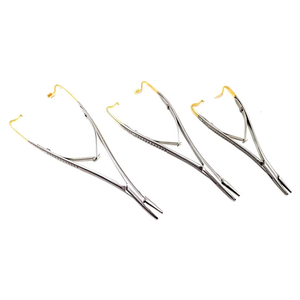 Portaagujas Mathieu Premium T/C con mordazas de carburo de tungsteno, instrumentos quirúrgicos de acero inoxidable para sutura ortodóntica, certificado CE ISO - Product Image 1