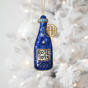 Beaded Bottle Shape Hanging Ornament Handmade <b>Christmas</b> <b>Tree</b> Decoration Fizz Design Festival Charm - Product Image 5