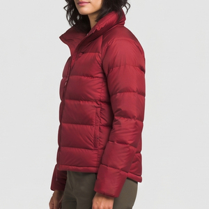 Manteau d'hiver matelassé léger et respirant pour femme, coupe-vent, écologique, avec fermeture éclair personnalisée, style décontracté et tendance pour l'extérieur - Product Image 3