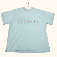 T-shirt en coton tissé 100 % respirant à col rond pour l'été, léger et confortable pour le quotidien, avec logo imprimé en relief – Grande Vente
