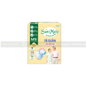 ผ้าอ้อมผู้ใหญ่ไทซุน ซันเมท รุ่น M9 ไซส์กลาง บางและเบา คุณภาพพรีเมียม ราคาดี - Product Image 1