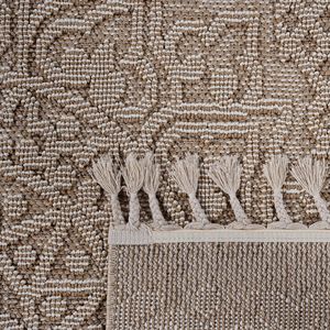 Set di Tappeti Guros Collection 4X6 Beige Medallion per Interni/Esterni - Product Image 5