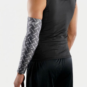 Manchons de compression sportifs tricotés colorés en gros pour cyclisme et baseball, manchon de bras et de coude coloré pour le baseball - Product Image 2