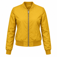 Blouson Bomber Grande Taille pour Femmes, Service OEM, Blousons Bomber pour Femmes les Plus Vendus, Coupe-Vent Respirant, Design de Logo Personnalisé