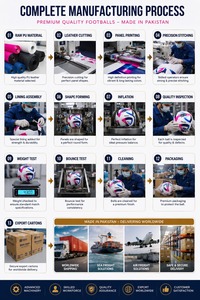 Wholesale Professional <b>Football</b> Training Custom Logo Premium PU <b>Leather</b> Size 5 Indoor/Outdoor 3WICKETS INTERNATIONAL OEM ODM - Product Image 4