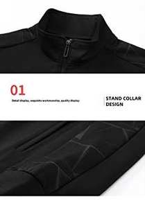 ชุดวอร์มลำลองสำหรับผู้ชายไซส์ใหญ่ ผ้าฝ้ายฟลีซ 100% ระบายอากาศได้ดี เหมาะสำหรับฤดูหนาว  ชุดออกกำลังกายวิ่ง - Product Image 3