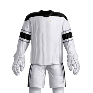 Fabricants sur mesure, vente en gros d'uniformes de hockey sur glace pour adultes, haute qualité, 100% polyester imprimé, antibactérien, toutes saisons - Product Image 6