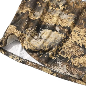 Men's UPF50+ Quick Dry Lightweight Breathable Stealthy Long Sleeve Camo Hunting Shirts Custom Logo Plus Size-Wholesale - Product Image 6