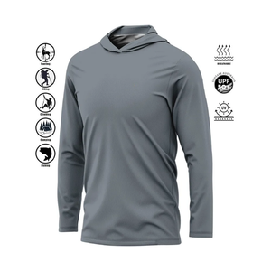 Camisetas de pesca transpirables para mujer, tela de poliéster y spandex, ropa para exteriores, camisetas de pesca con impresión personalizada para mujer - Product Image 2