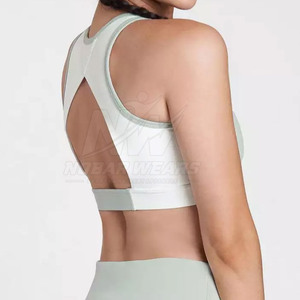 Sujetador Deportivo de Alta Sujeción sin Costuras para Mujer, para Gimnasio, Entrenamiento, Yoga, Correr, Fitness, con Relleno, Tirantes Ajustables, Transpirable, Ropa Deportiva - Product Image 3