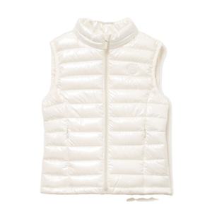 Veste courte matelassée personnalisée pour filles, coupe droite, col montant, thermique, pour l'extérieur, avec fermeture éclair - Product Image 1