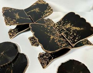 El acabado en resina negra y dorada realza la belleza del Rehel, convirtiéndolo en un compañero perfecto para la recitación diaria del Corán. - Product Image 3