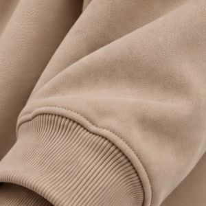 Mens Stone Beige Graphic Crewneck <b>Sweatshirt</b> Jogger Pants Set Casual Fleece Tracksuit <b>Gym</b> Streetwear Winter Athletic Sportswear - Product Image 5