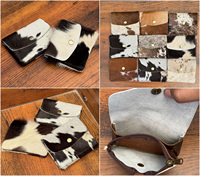 Portefeuille en cuir de luxe porte-cartes dame porte-monnaie véritable cuir de vachette Mini pochette pour cartes de crédit créateur de mode cadeau sacs à main
