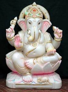 Marble Ganesh Ji Statue - Product Image 2