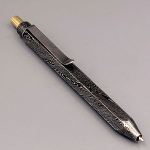 Bolígrafo de Metal Personalizado con Patrón Damasco, Papelería Ejecutiva Premium para Negocios, Oficina, Escuela y Regalos - Product Image 6
