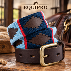 เข็มขัดถักแบบลำลอง Equipro สีน้ำเงิน สีแดง สีน้ำตาล หัวเข็มขัดรูปสี่เหลี่ยมผืนผ้า โลหะผสม เป็นมิตรกับสิ่งแวดล้อม ตกแต่งด้วยมือ ทนทาน ขนาด 3.5 ซม. 85-110 ซม. - Product Image 2