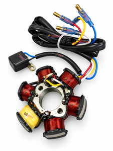 Conjunto de placa de bobina de estator Honda Activa 100M, calidad de exportación, repuestos para motocicletas, India, Orado - Product Image 5