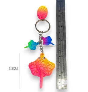 3D <b>custom</b> <b>keychain</b> - Ocean theme charm <b>keychain</b> lanyards - Product Image 2