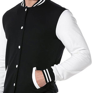 Plus Size Men Clothing Full Sleeves Blank Baseball Varsity <b>Jacket</b> Latest Style Baseball Varsity Letterman <b>Jacket</b> For Men's - Product Image 4
