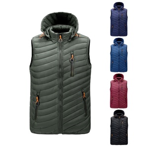Chaleco Acolchado Personalizado OEM, Transpirable, para Invierno, sin Mangas, Resistente al Viento, con Cuello Alto, Unisex, Aspecto Brillante - Product Image 4