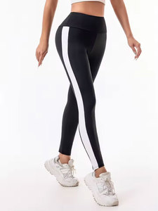 Leggings para mujer, de cintura alta, elásticos, con letras estampadas, levanta glúteos, pantalones de yoga y fitness - Product Image 2