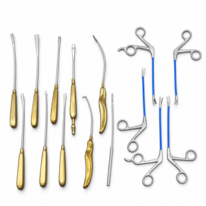 Kit de 16 instruments endoscopiques Daniel pour lifting frontal, en acier inoxydable de qualité médicale, pour chirurgie de lifting des sourcils, fabricant OEM - Product Image 2