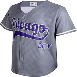 Camiseta de Béisbol con Bordado Personalizado al por Mayor, Camiseta de Béisbol Lisa Barata, Ropa Deportiva, Nuevas Camisetas de Béisbol Estampadas - Product Image 2