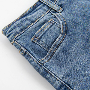 Wholesale Custom logo Women Denim Dress Jeans Skirt - Product Image 5