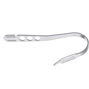 Écarteur osseux à levier pour genou PISSCO, élévateur osseux chirurgical Hohmann courbé, levier osseux chirurgical pour genou 9,12 po, 1 pièce - Product Image 6