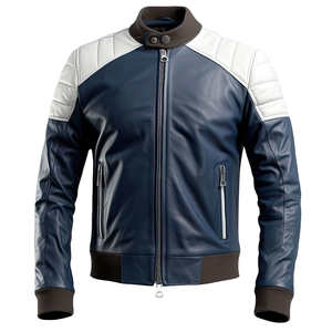 Chaqueta de Cuero Genuino para Hombre, Talla Grande, Estilo Casual y Motero, Impermeable, Personalizada, Profesional, 2026 - Product Image 1