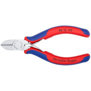 Knipex 70 15 110 4 1/2" Diagonal Cutters Pince coupante de précision pour travaux de coupe ultra-fins - Product Image 1