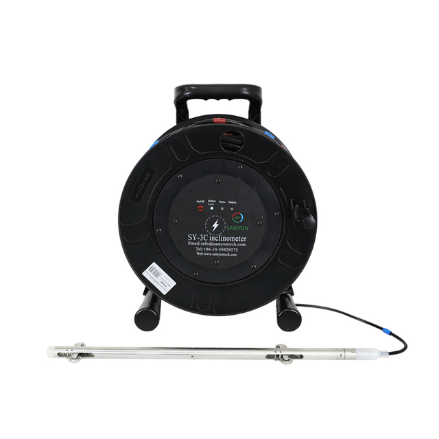 High Precision Steel Wire Cable Inclinometer System for Dam and Slope Displacement Monitoring Digital Inclinometer