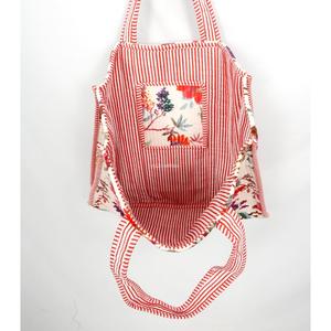 Floral Jungle Bird <b>Print</b> 100% Cotton Tote Bag <b>Extra</b> <b>Large</b> Size Long Handle Open Top Daily Use Made in Rajasthan A2ZCraftBazar - Product Image 5