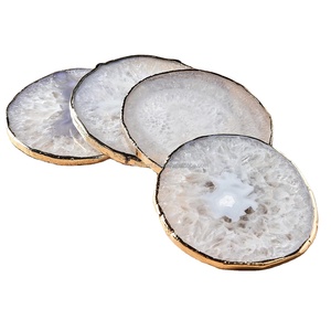 แผ่นรองแก้วอาเกตสุดหรูอุปกรณ์เสริมบนโต๊ะ - Product Image 1