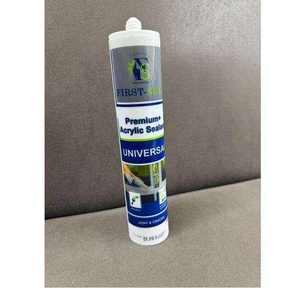 Sellador de Construcción a Base de Acrílico First Seal de 300 ml para Juntas de Paredes Interiores, Bordes de Azulejos, Superficies de Ladrillo y Yeso, y Juntas de Madera - Product Image 3