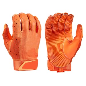 Gants de football américain personnalisés avec logo, super adhérents, confortables, design antidérapant, entièrement personnalisables - Product Image 1