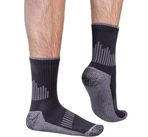 2026 Mens Cushioned Crew <b>Socks</b> Moisture Wicking Work <b>Socks</b> Breathable Cotton Casual Men <b>Socks</b> for Men - Product Image 6