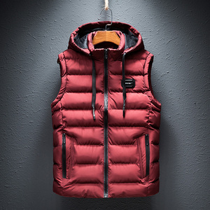 Gilet matelassé sans manches chaud pour homme, personnalisable, en stock, service OEM, design sur mesure, vente chaude - Product Image 6