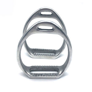 Équipement de sécurité équestre vétérinaire : Étriers technique pour chevaux, modèle Venise, inclinés, antidérapants, avec protection de la cheville, réutilisables, pour animaux de grande taille - Product Image 4