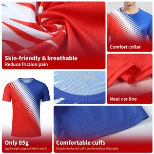 T-shirt de sport pour homme, course à pied, 100% polyester, respirant, super léger, pour la gym et l'entraînement - Product Image 6