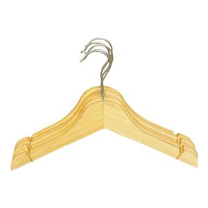 Cintre en bois de haute qualité Cintres en bois les plus vendus écologiques pour les hôtels et les centres de villégiature - Product Image 1