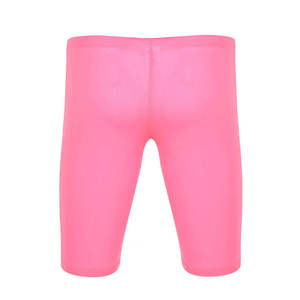 Men's Casual Fitness Base <b>Layer</b> Compression Shorts Leggings Front Logo Quick Dry Sports Tight Stretch Solid High Quality - Product Image 5