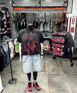 เสื้อยืดผู้ชายไซส์ใหญ่ ผ้าฝ้ายแท้ 100% น้ำหนัก 300 กรัม พิมพ์ลายดิจิทัล แห้งเร็ว แฟชั่น ทันสมัย ราคาส่ง ปริมาณสั่งซื้อขั้นต่ำน้อย - Product Image 4
