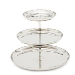 Exclusivo Soporte Redondo de Dos Niveles para Pastel, de Acero Inoxidable, Color Dorado, Elegante Soporte Metálico para Exhibición de Cupcakes y Postres, Bandeja para Servir en Bodas - Product Image 6