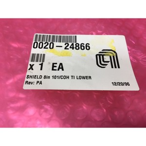 AMAT 0020-24866 SHIELD 8 101 COH TI LOWER, 123876 - Equipo y Piezas de Semiconductores de Confianza de Global Legacy Semiconductor - Product Image 3