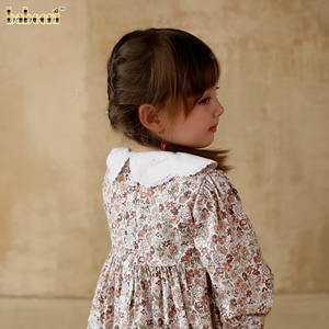 Ropa Modest Islámica de Manga Corta con Estampado Floral Ecológico, Bordado a Mano, Otoño, Venta al por Mayor, ODM OEM - DR4465 - Product Image 6