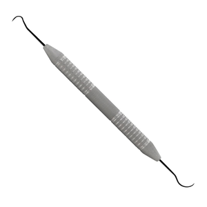 Instrument d'examen dentaire 3CH Black Lachak Cow Horn en acier inoxydable - Product Image 2